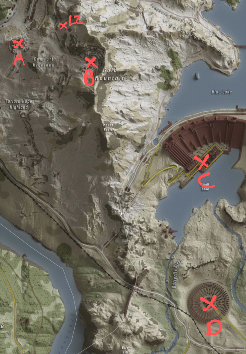 Operation Wandering Wraith tacmap